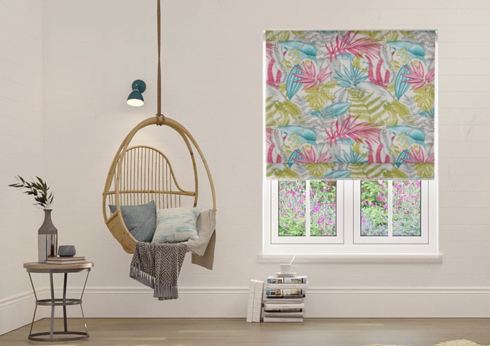 Maldives, Begonia - Twist&Fit Roman Blind - Image 3